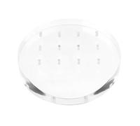 ABOOFAN Acrylic Manicure Tool Storage Rack with 12 Holes and Open Design for Easy Storing, for Professional Nail Salon and Nail Art School Use