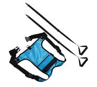 ABOOFAN Adjustable Breathable Ski Harness with Leash and Mesh Backpack Blue Snowboard Shoulder Trainer for Beginners Safety Skiing and Roller Skating Harness