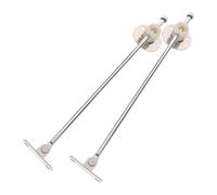 ABOOFAN Adjustable Drop Leaf Support Hinge 2Pcs, 9.04 Inch Heavy Duty Cabinet Rod for Cupboard Doors and Kitchen Wardrobe