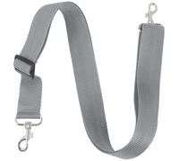 ABOOFAN Adjustable Silver Grey Snare Drum Sling 3.6cm Wide Tiger Head Hook Marching Drum Strap for Performance and Practice