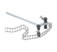 ABOOFAN Adjustable Stainless Steel Lab Clamp for Glassware and Condenser Columns with Repeatable Experimental Accuracy and Consistent Positioning, Suitable for Research Institutes