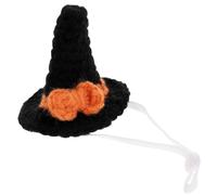 ABOOFAN Adorable Mini Witch Hat for Small Pets and Rats, Lightweight Polyacrylic Fiber Halloween Costume Accessory with Easy to Carry and Multi-purpose Design, for Easter and Photography