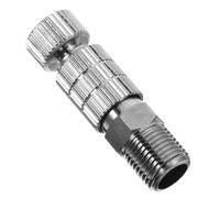 ABOOFAN Airbrush Hose Adapter Airbrush Hose Fitting Adapter Metal Quick Release Connection Easy Installation Silver Painting Supplies