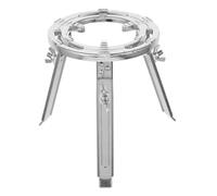 ABOOFAN Aluminum Alloy Chemistry Experiment Tripod Stand Large Stable Alcohol Lamp Holder with Telescopic Height Support Rack for Laboratory Heating Devices
