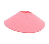 ABOOFAN Anti-bite Bird Collar Bird Neck Collar Prevents Pecking Wounds Classy Mild Pink Microfiber Leather Polyester Cotton for Recovering from Surgery
