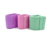 ABOOFAN Anti-slip Hip Elastic Band with Mesh Bag Latex Resistance Bands for Glute Activation Squats Hip Thrusts Leg Exercises Lightweight Fitness Workout Straps for Women and Men