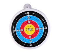 ABOOFAN Archery Target with Suction Cup Hook Abs Plastic for Indoor Outdoor Play Lightweight Hanging Bow Skill Practice for Boys and Developing Accuracy