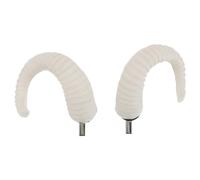 ABOOFAN Artificial Sheep Horn Hairpins Pair Lightweight Cosplay Horns Headband for Halloween Costume Party Accessories