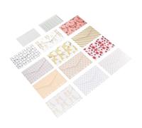 ABOOFAN Assorted Colour Paper Cash Envelopes for Budgeting with Budgeting Tracking Sheets, Lightweight and Sturdy, for Organising Cash and Keeping Track of Expenses at Home Or Office