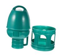 ABOOFAN Automatic Bird Water Feeder Large Capacity Plastic Water Dispenser for Pigeon Quail Budgie Parrot Suitable for Outdoor Household Use