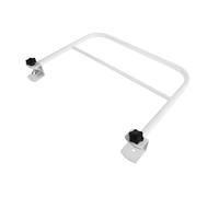 ABOOFAN Bed Rail Barrier with Handle for Fall Prevention, 30cm High White Bedside Guardrail, Safety Bed Rail for Dormitory Students, Toddlers, Elderly, and Adults