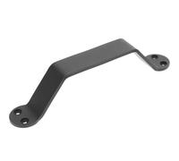 ABOOFAN Black Iron Barn Door Handle Rustic Pull for Closets and Drawers | Polished Smooth Finish, Sturdy Grip, Easy Install for Cabin Entryways, Interior Use, Carpenters and Managers