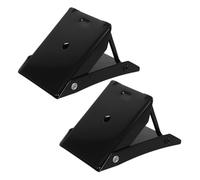 ABOOFAN Black Tire Chocks Triangular Wheel Chock Stabilizer for Motorhome Trucks Camper Anti-Skid Pads with Enhanced Stability and Pressure Resistance for Travel Safety