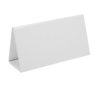 ABOOFAN Blank Erasable Tent Name Card with Magnetic Folding for Wedding Table Seating and Reserved Table Signs Reusable Place Cards for Conferences Meetings Events