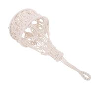 ABOOFAN Boho Macrame Handwoven Cotton Rope Lampshade Cover Rustic Bohemian Style Pendant Lamp Shade for Living Room Bedroom Nursery Decorative Modern Lamp Shade for Ceiling