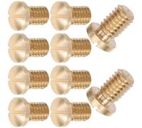 ABOOFAN Brass Saxophone Screws Lightweight and Convenient Installation for 10pcs for Alto Tenor Soprano Saxophone for Wind Instruments Repair and Musicians Maintaining Their Instruments