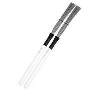 ABOOFAN Brush Comfortable and with High-carbon Maple Handle Steel Wood Drum Surface Wire Smooth Grip for Drum Set for Beginner and Boys and Girls Percussion Instruments