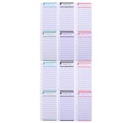 ABOOFAN Budget Sheets with Two-side Offset Paper 24pcs Convenient Bi Weekly Budget Planner for Recording Finances and Management Creative Design Portable Plan Accessory for Picnic