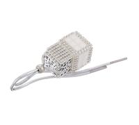 ABOOFAN Car Aromatherapy Crystal Rhinestone Diffuser Bottle Elegant Hanging Air Freshener for Auto Interior Continuous Perfume Decor for Rear View Mirror Stylish Fragrance Dispensing