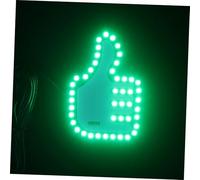 ABOOFAN Car Hand Gesture LED Light with Remote Control Thumbs Up Finger Signs Interactive Interior Finger LED Flicker for Cars Trucks Motorcycles Enhances Driving Safety and Adds Humor