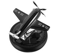 ABOOFAN Car Ornament Helicopter Air Freshener Solar Powered Aromatherapy Diffuser for Car Interior Decoration Stylish and Functional Air Purifier Classic Design No Fragrance Included