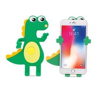 ABOOFAN Car Phone Holder Universal Fit Automatic Adjust Bracket Dinosaur Design for Cars Air Vent Mount Secure 2 Hold Legs and Silica Gel Random Style