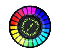 ABOOFAN Car Vent Clip Air Freshener with LED Atmosphere Light, USB Type-c Charging, 100 Lighting Modes, Abs Material, 5w Output Power, Colourful Rgb Music Rhythm Sensor for Car Interior