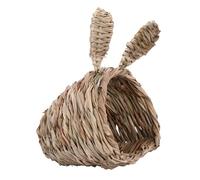 ABOOFAN Cat Nest Woven Sleeping Nest for Rabbit House Small Animal Bedding Creative Habitat for Cat Small Comfortable Cozy Home