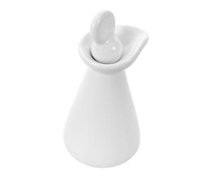 ABOOFAN Ceramic Essential Oil Bottle Mini Vintage Oil Dropper Bottle for Spa Beauty Essential Diffuser Jar Storage Container