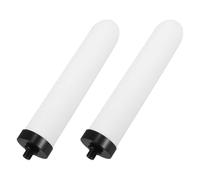 ABOOFAN Ceramic Filter Candle 2Pcs Replacement for Water Filtration System Installation Accessories for Faucet and Countertop Use