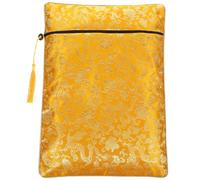 ABOOFAN Chinese Style Zipper Bag for Books Notebooks Pencil Case Portable Stationery Organizer Scratch Pen Bag