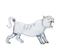 ABOOFAN Creative 500ml Tiger Shaped Glass Wine Bottle Whiskey Liquor Decanter Household Liquid Storage Decorative Alcohol Container for Home Bar