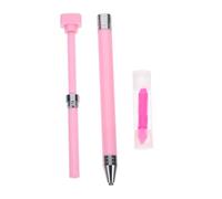 ABOOFAN Diamond Art Pens Set with Rotating Plastic Drill Pen and Pink Soft Wax for Nail Art, Diamond Picture Supply Tool Suitable for Manicure and Craft Decorating