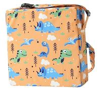 ABOOFAN Dinosaur Booster Cushion Heightening Seat Pad for Dining Travel for Feeding Drawing Play Portable Compact Design for Home Outdoor Use