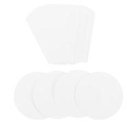 ABOOFAN DIY Paper Model Board for Patchwork Quilting - Large Dresden Plate Template 40 Petal Pieces and 4 Round Flower Centers - Decorative Craft Paper for Sewing and Flower Making