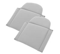 ABOOFAN DSLR Camera Bag Padded Dividers with Shock-Absorbing Pads Grey Velvet Semi-Circular Inserts for Photographers Outdoor Use 2Pcs