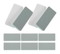 ABOOFAN Dual Grit Sanding Blocks 10 Pcs Fine Rectangular Sponge Pads 9X4Cm for Jewellery, Model Making Jade Crafting Handheld Abrasive Tools for Stone and Craft Polishing