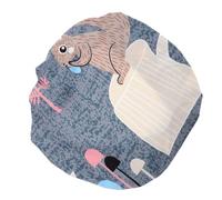 ABOOFAN Elastic Round Stool Cover Stretch Seat Protector for Bar Chairs and Footstools Suitable for Stools Reusable Kitchen and Dining Accessory with Kingdom Print