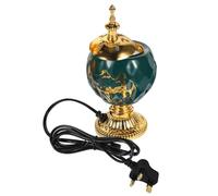 ABOOFAN Electric Incense Burner Vintage Aroma Burner Incense Stove Antique Censer for Home Decor Living Room Table Centrepiece Uk Plug