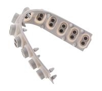 ABOOFAN Electronic Piano 12-key Keyboard Conductive Silicone Contact Pad Repair Strip Reusable Electronic Keyboard Key Contact Strip for Digital Piano Maintenance