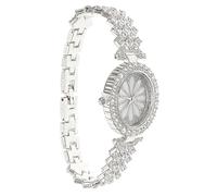 ABOOFAN Elegant and Lightweight Wrist Watches for Women with Delicate Metal Quartz Construction, Comfortable to Wear and Featuring a Fashionable Silver Design, a Decorative Wrist Watch