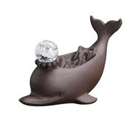 ABOOFAN Elegant Cone Incense Burner Fountain Style Reflux Furnace Decorative Aromatherapy Stove