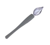 ABOOFAN Embellishment Spoon Stainless Steel Decorating Spoon Professional-Grade Fine-Tip Sauce Art Tool for Dessert Plating Chocolate Drizzling Coffee Drawing Kitchen Use
