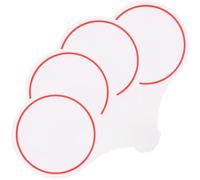 ABOOFAN Erasable White Boards Dry Erase Paddles Single Side DIY Blank Score Boards Quick Response for Bidding Answers Boys and Students Teacher Classroom Supplies Boys and