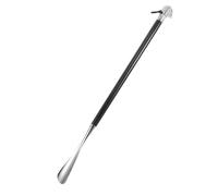 ABOOFAN Ergonomic Metal Shoe Horn 22 Inch Long Handled with Animal Head Design, Universal Fit for Seniors and Pregnant Women, Minimizes Back Strain, for Travel and Office Use
