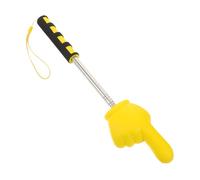 ABOOFAN Extendable Finger Pointer Stick Vibrant Yellow Handheld Teaching Tool for Classroom Presentation and Indoor Outdoor Party Games