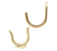 ABOOFAN Finger Hooks Premium Golden Copper Trumpet Replacement for Easy to Carry Trumpet Accessory Broken or Old Front and Back Finger Hook