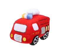 ABOOFAN Fire Truck Plush Doll Soft Stuffed Throw Pillow for Living Sofa Car Comfortable and Safe Fire Engine Toy Birthday Gift for for for