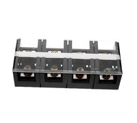 ABOOFAN Fixed Terminal Block Connector with Heat-resistant Copper Components for Electrical Wiring Secure and Stable Wiring Terminal Strip for Safe Power Connections