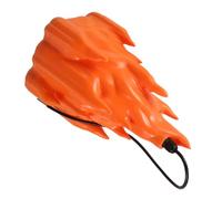ABOOFAN Flameless Fake Fire Lamp with Realistic Flickering Flame Effect Portable LED Night Light for Fireplace Decor Camping Halloween Birthday Parties Easy Operation Ambient Lighting